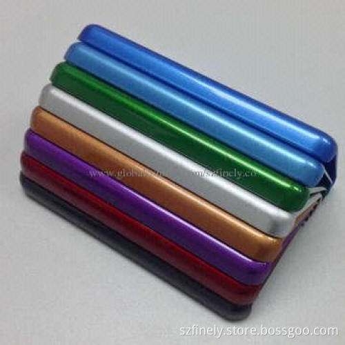 Glitter PC Cases for iPhone 5C, Sticker Glitter Sheet on Surface Groove, Shiny and Fashionable